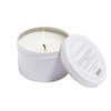 Hillhouse Naturals Scented Candle - White Candle Tin - 100%