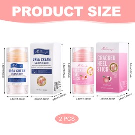 Pack of 2 Foot Cream Very Dry Feet Callus Foot Cream for Cracked Heels and Dry Skin for Heel Treatment Knee Elbows and Hands Moisturising