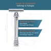 MERKUR Safety Razor 38C | Barber Pole Gloss Chrome |