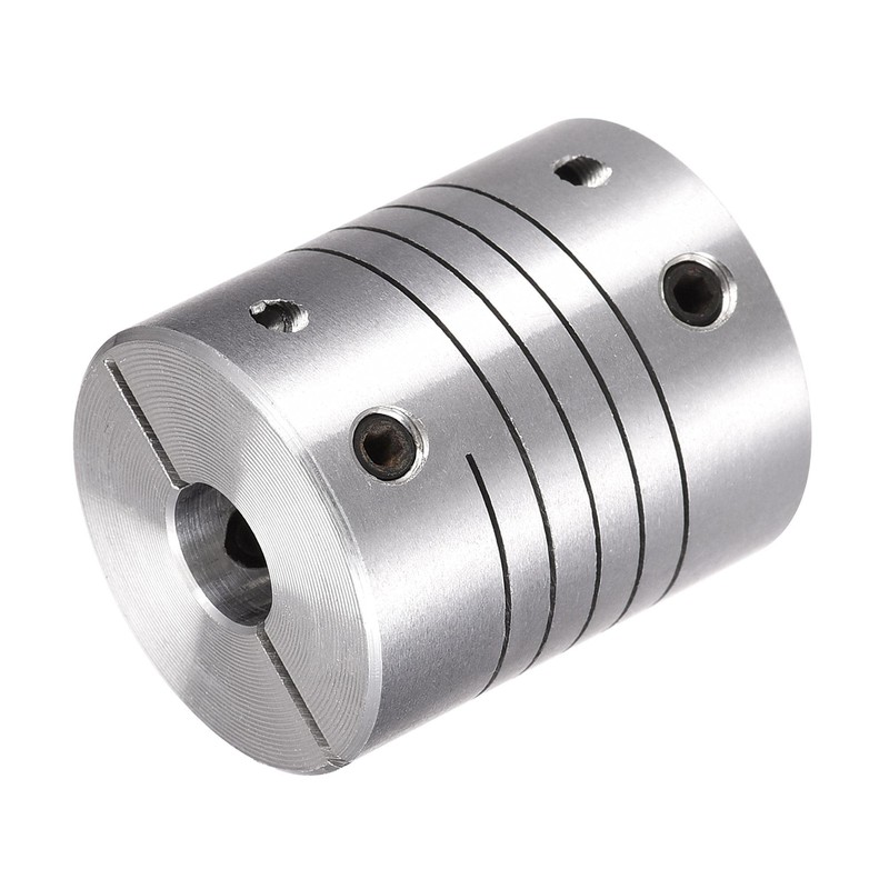sourcing map Motor Shaft 5 mm to 8 mm Spiral