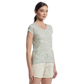 Royal Robbins Women's Featherweight Tee, Sage Leaf Yarrow Print