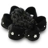 1PCS Black Women Bun Cover Snood Ballet Dance Polka Dot