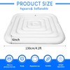 Inflatable Hot Tub Cover Energy Saving Lid for Outdoor Hot