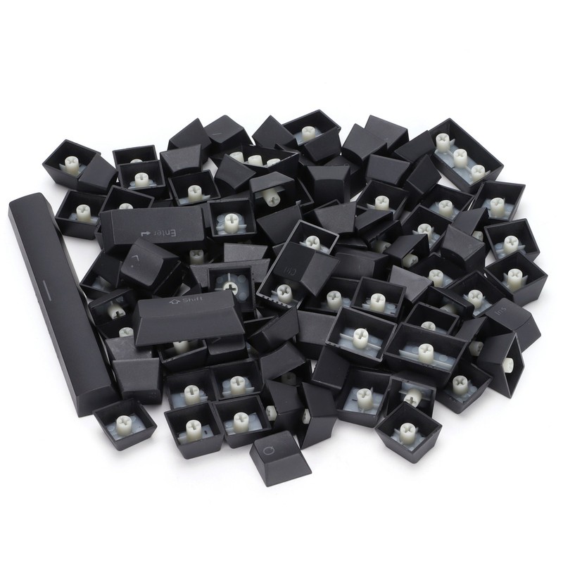 PBT Keycaps Ergonomic Design Oil Resistant Colorful 108 Key Video