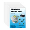 Printable Shrink Plastic Sheets, Shrink Films Papers for Kids Creative