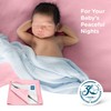 Mee Mee Total Dry and Breathable Mattress Protector Mat (Pink)