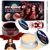 Sangre Falsa y Cera para Cicatrices, Kit de Maquillaje para