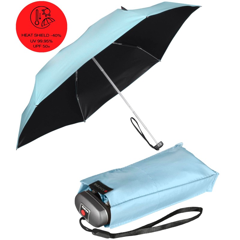 Knirps Umbrella Mini Pocket Umbrella Travel Small Lightweight – Stripes,