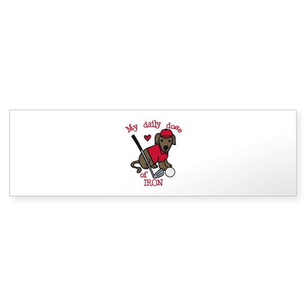 CafePress Daily Dose Bumper Sticker Sticker (Bumper 50 pk)