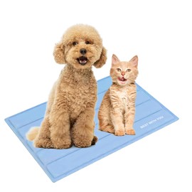 CyberPwas Dog Cooling Mat,X-Large Dog Bed,Gel Cooling Cover,Dog Cooling Mat,Dog Beds & Furniture,for Dogs in Camping&Outdoor Activities, Portable and Durable,Easy to Clean(Colorful, X-Large)