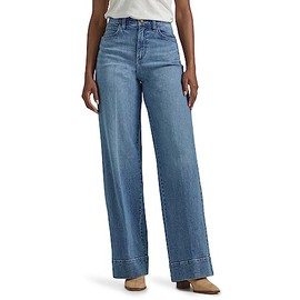 Lee Women's Legendary High Rise Trouser Jean, Elevated Retro, 12 Short