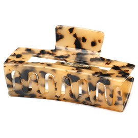 QinGoo Large Hair Clip Firm Clip Hair Clip Hair Claw Adult Hair Accessories Women Tortoise Shell
