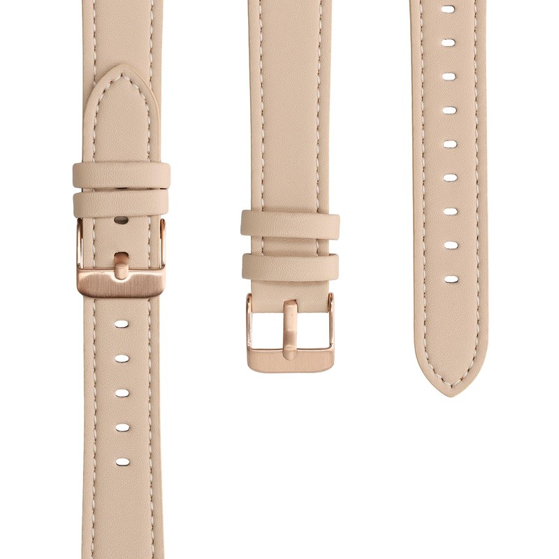 kwmobile Compatible: Garmin vivomove 3S Replacement Armband - Genuine Leather