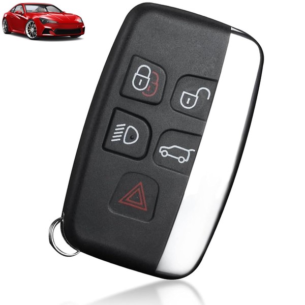 HARY for Range Rover Key Cover, 5 Button Car Key