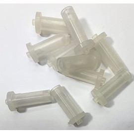 Protection Force Easy Cap for OD 6.5mm 1/4 Inch (Pack of 15) Ribp Tube Expanded Tube Openning Long Tube Pipe Post End Cover Screw Thread Protectors Elastic Rubber