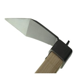 KEYI Carbon Steel Hand Hoe,Solid Mattock Pick Digging Hoe,Agricultural Hoe Garden Rake Tool