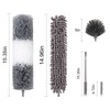 Ceiling Fan Duster with Extension Pole, Cobweb Duster & Ceiling