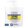 Advanced Clinicals Retinol Cream. Spa Size for Salon Professionals. Moisturizing