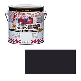 Sunday Paint Water Based Gloss and Urethane Building Frosted Black 0.7l