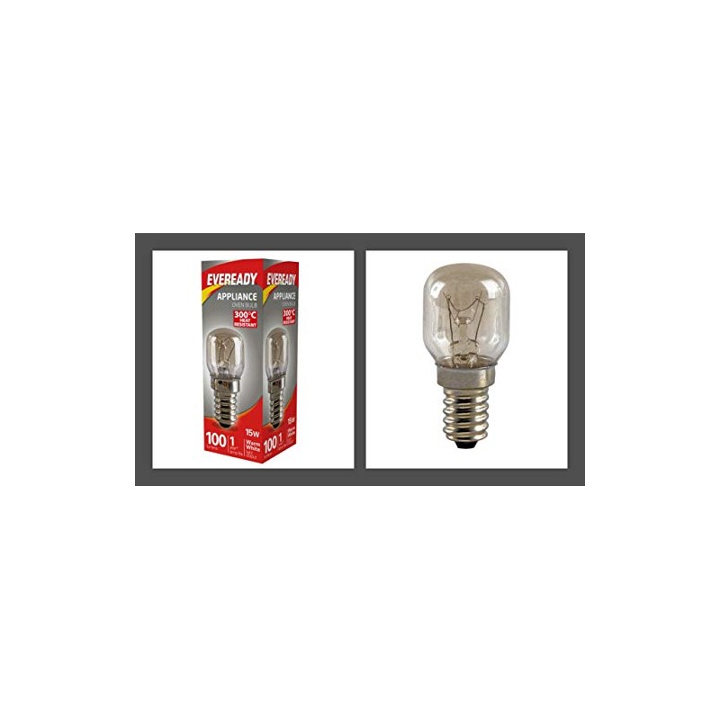 4x Eveready Appliance Bulb 15W
