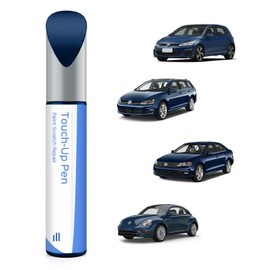 PARTS4EV LD5L/2B Silk Blue Metallic Touch Up Paint Compatible with Volkswagen Exact Match Chips and Nicks Touch Up