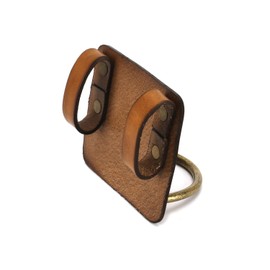 Tourbon Vintage Leather Hammer Holder for Belt (Pack of 2 Pieces)