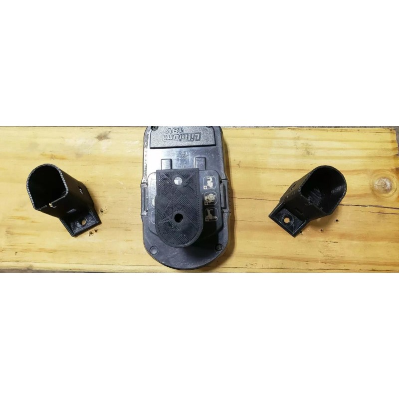 Unbranded **2 Pack** Battery Holder Wall Mount for Ryobi One+