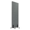 Office Partition,24 * 66In Light Gray Room Divider,Rectangle Divider Screen
