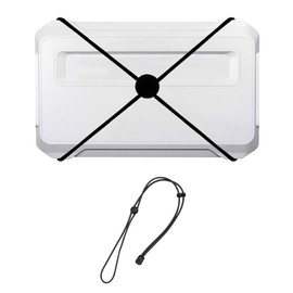 Fishing Graph Cover Straps,Fish Finder Bungee with Adjustable, Fishing Accessories,Secure Fish Finder Cover During Travel to Protect from Damage,Widely Applicable Fit Up to 18 in Screens Black（1PCS）