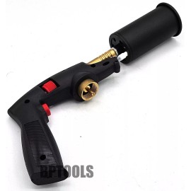 Gasone Electric Hand Held Propane Torch Head Push Button Self Igniting Propane Torch