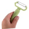 NOLITOY Stainless Steel Vegetable Peeler Tool with Ergonomic Handle for