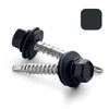 Vooxa Pack of 50 Self-Drilling Trapezoidal Tapping Screws 4.8 x