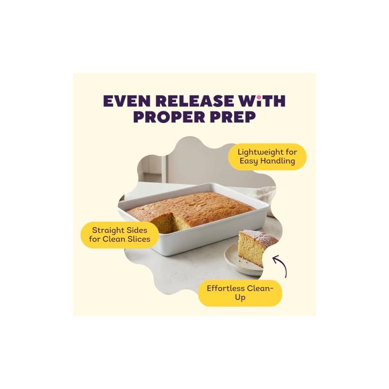 Wilton 2105-1308 Molde alto rendimiento rectangular 22.8 x 30.4 x