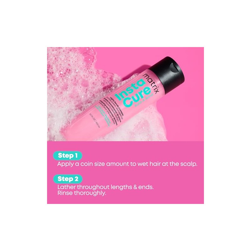 Matrix Instacure Build-A-Bond Mighty Bonds Shampoo 300ml & Instacure Build-A-Bond