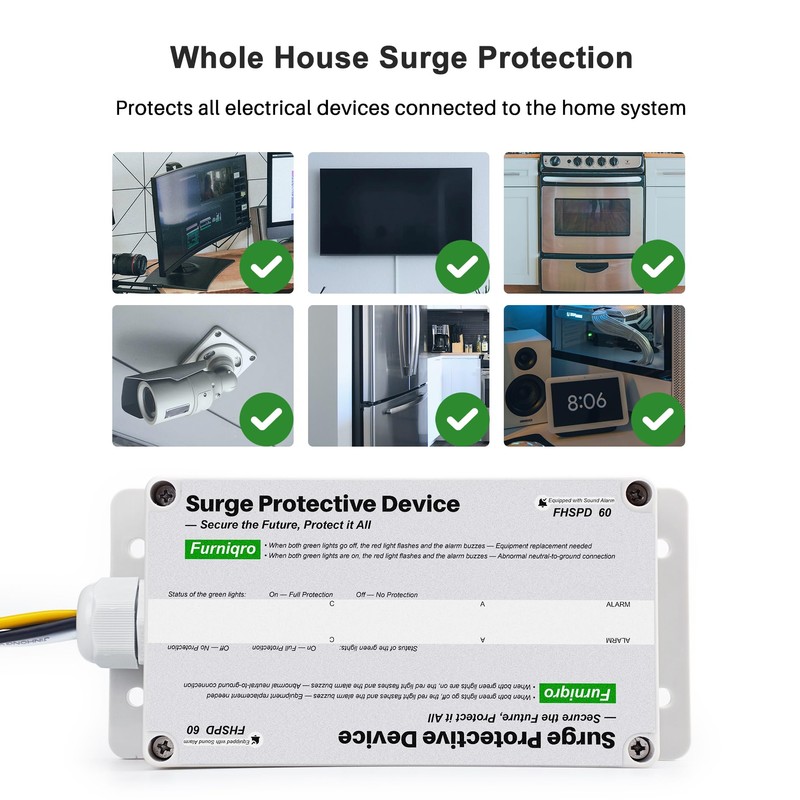 FHSPD140 Whole House Surge Protector FS140 Whole House Surge Protection