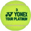 Yonex TB-TPL2 Tennis Balls, Tour Platinum, 2 Balls, 1 Can,