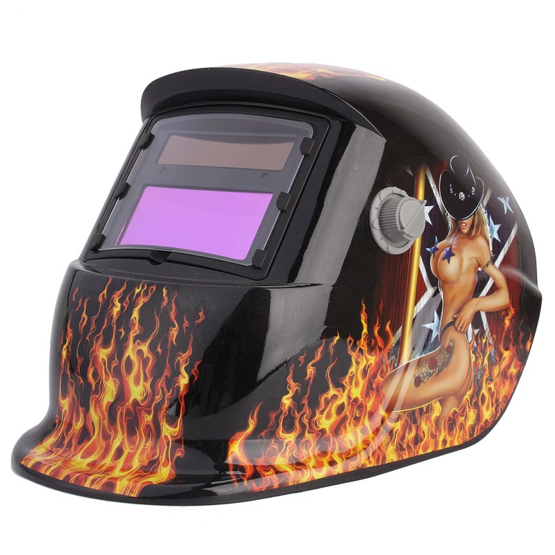 Solar Auto Darkening Welding Helmet Protective Face Shield MIG/ARC/TIG Welder