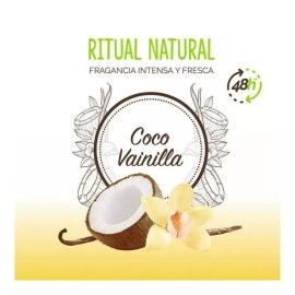 Garnier 3 GARNIER OBAO NATURAL RITUAL COCONUT VANILLA ANTIPERSPIRANT DEODORANT ROLL ON