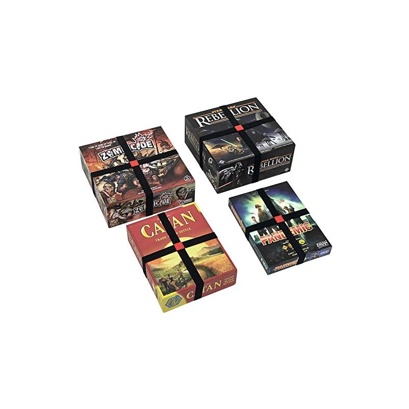 Premium Elastic Box Bands - Board game storage solution to