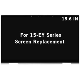 HOYRTDE 15.6" Screen Replacement for HP Envy x360 15-ey0xxx 15z-ey0xx 15-ey0013dx 15-ey0023dx N09665-001 FHD 1920x1080 LCD Display Touch Screen Digitizer Assembly Bezel with Control Board(Non-OELD)