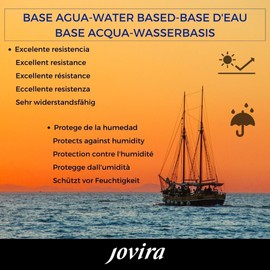 JOVIRA PINTURAS Boots & Yacht Varnish 750 ml Boat Varnish Resin Clear Varnish Yacht Varnish Resin Varnish (750 millilitres, Matte)