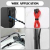 1/2 in x 500ft Hook and Loop Roll, Reusable Fastening