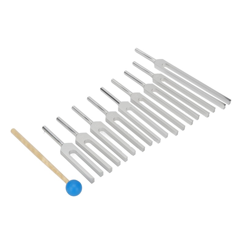 Tuning Fork Sound Therapy Portable Improving Cognition Musical Tones Tuner