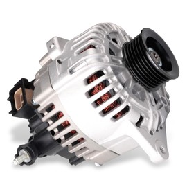 High Output Alternator For-Hyundai Santa Fe 2005-2006 Sonata 2005 Tiburon 2005-2008 Tucson 2005-2009 for-Kia Sportage 2005-2010 Magentis Optima 2005-2006 120AMP 12V 6-Groove Pulley 37300-37800 11188N