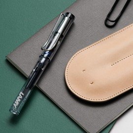 Lamy safari Fountain Pen - Elegant Design Cool Pens, Best Pens For Smooth Writing, Journaling, and Calligraphy - Vista Fine Point Pen