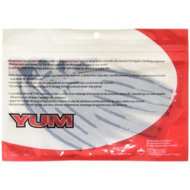 Yum Lures YSMD521 Swim'N Dinger Fishing Bait, Black/Blue Flake, 5"