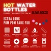 Olivia Rocco Extra Long Hot Water Bottle with Super Soft