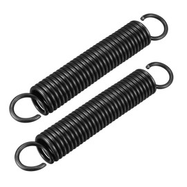 uxcell Extension Spring Steel Small Dual Hook Tension Spring 2.5mm Wire Diameter 18mm Outer Diameter 115mm Free Length 2pcs