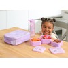 Unicorn Lunch Bag, 3 Pack Nested Boxes Tiny to Tots