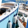 Stainless Steel Boat Fender Clips - Quick Release for Easy
